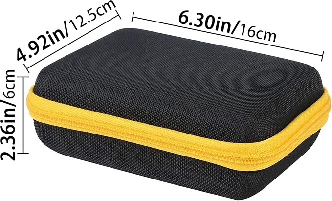 Aenllosi Hard Carrying Case Compatible with Kodak Mini Shot 3 Retro & Square Photo Printer, Holder for Film Cartridges (Case Only, Black)