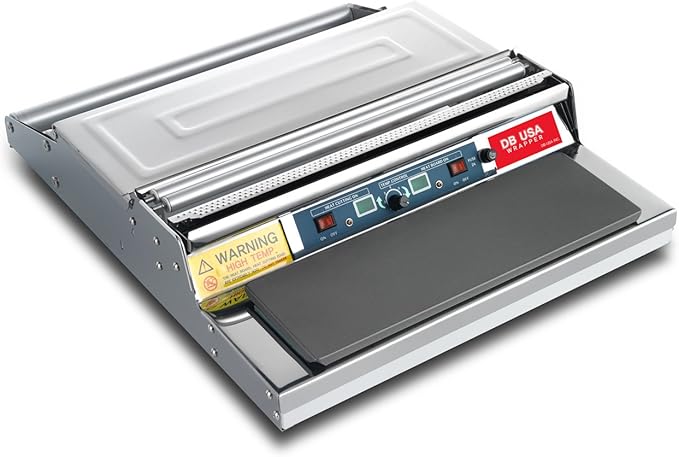 VisionTechShop CW-500E, 20 Inch / 500 mm Hand Wrapping Machine Film Wrapper for Food Packaging, MADE IN KOREA