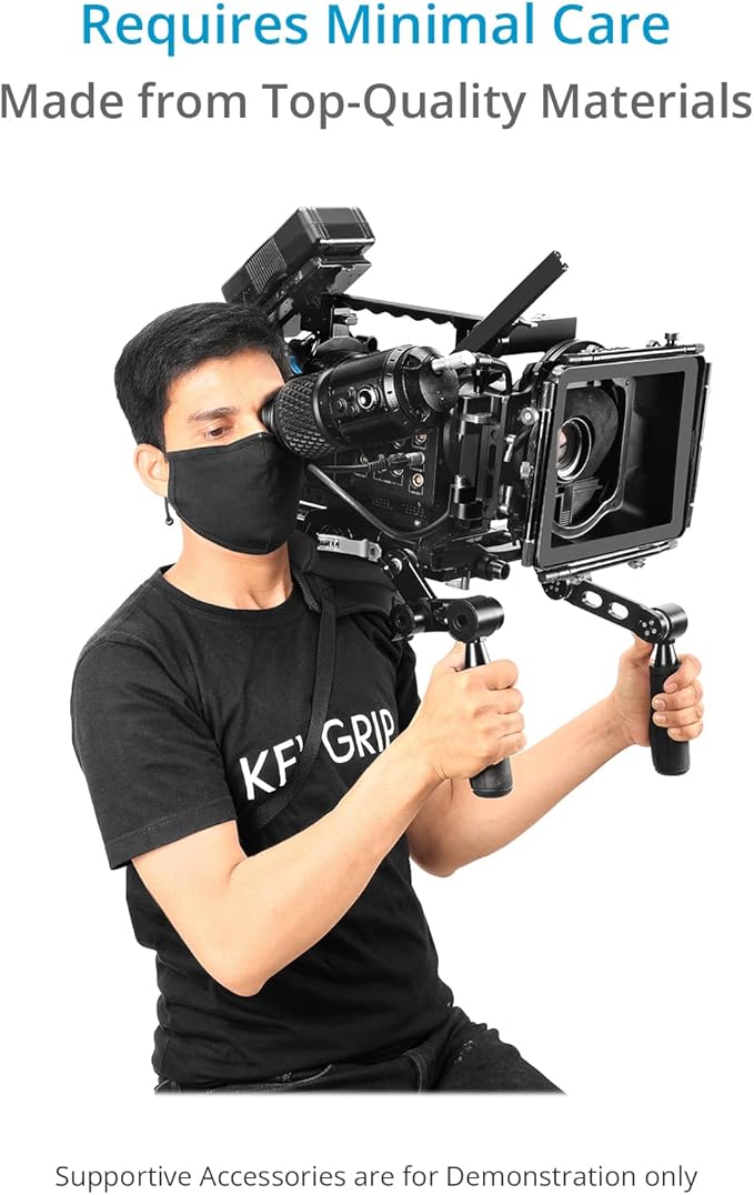 PROAIM Comfy Camera Shoulder Cushion Pad (Large Size) for Photographer, Video Maker & Filming Crew. Ergonomic Cushion Padding for Enhanced Comfort, Adjustable Straps with Quick Closer.