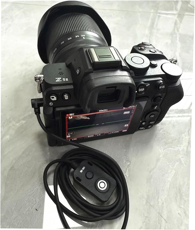 The RC301-DC3 Substitution for Nikon mc-dc3 Remote Release The 150cm/59in Small Remote Control of The Shutter Release Button Z5II/Z50 II/ZR Second-Generation Cameras z50ii /z5 ii (RC301-DC3)