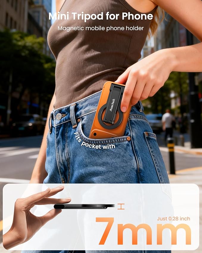 Magnetic Phone Tripod Smartphone Stand for Magsafe Tripod Phone Mount Selfie Stick for iPhone for Magsafe Accessories