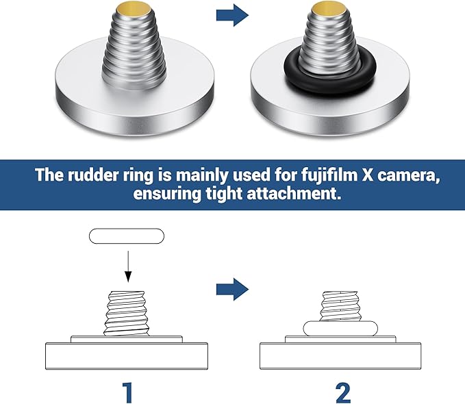 JJC Camera Soft Release Button, Shutter Button for Fuji Fujifilm X-M5 X-T5 X-T4 X-50T X-T30 III II X-PRO3 X00VI X100V X100 X-E5 X-E4 X Half Leica Q3 M10 M9 RX10 IV RX10 III Nikon Zf Df, ‘Like’ Pattern
