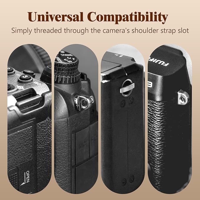 1.8”Wide Camera Strap, Fashionable PU Leather Camera Strap for Sony/Nikon/Canon/Minolta/Panasonic/SLR/DSLR Cameras