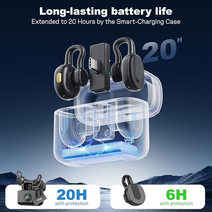 Q28 Mini Hidden Wireless Lavalier Microphone, Noise Cancelling/Mute/Reverb, Compact Clip on Microphone Wireless for Android & iPhone15/16/17(USB-C Plug), Charging Case, Video Recording Lapel Mini Mic