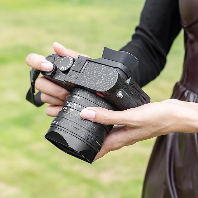Extended Q3 43 Eyecup Eyepiece, Soft Silicon Camera Eye Cup Viewfinder Eyeshade Cover Protector Special Designed for Leica Q3 43 & Q3 Camera, Block Stray Lighting Q3 43 Camera Accessories