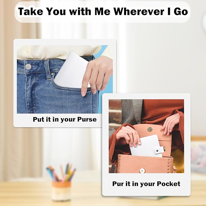 52 Pockets Mini Photo Album Fits Polaroid 600/i-Type/SX-70 Instant Film & Fujifilm Instax Wide 300/400 Instant Photos,PU Leather Cover 3.5x4.25 Inch Pictures Book (White)