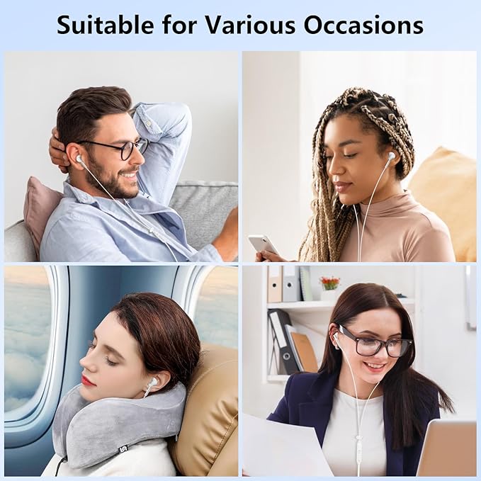 Samsung USB C Headphones for Galaxy S25 Ultra Edge S25+ S24 FE S23 S22 S21 A17 A16 A35 A54 A15, USB Type C Earphones with Microphone USB C Wired Earbuds for iPhone 16e 16 15 Pro Max iPad Pixel 9pro 8