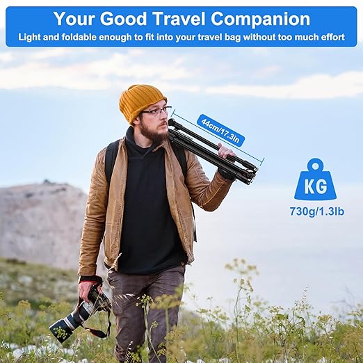 Anautin Extendable Light Stand Photography, 6.6ft/2m Light Tripod Stand for Travel, 13lb/6kg Heavy Duty Studio Lighting Stand for Continue Output Lighting, Flash, Strobe, Webcams, Camera, Softbox