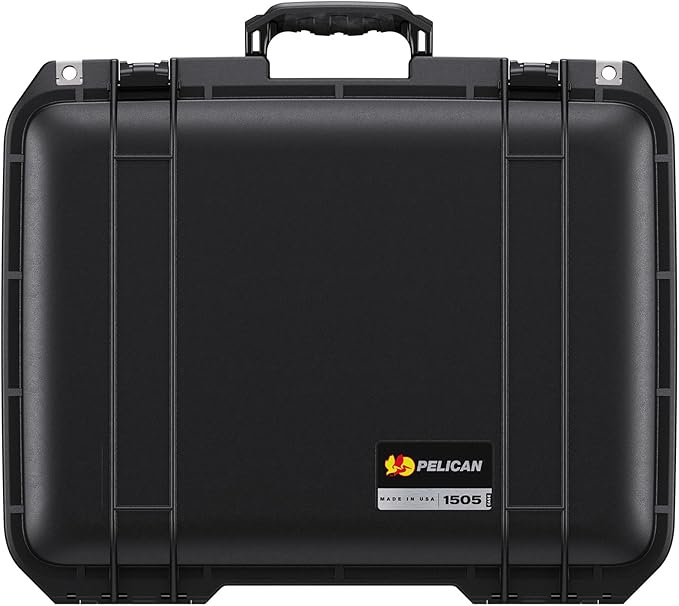 Pelican Air 1505 Case - with TrekPak Dividers - Ideal as a Camera, Gear, or Drone Case (Black)