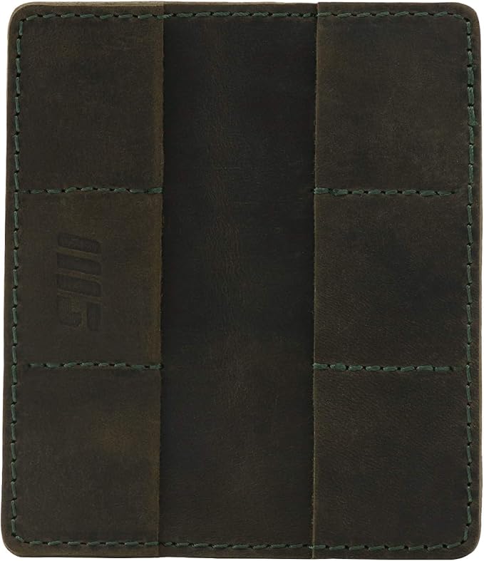 MegaGear Leather SD Card Holder with 12 Card Slots