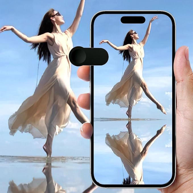 Yoidesu Smartphone Camera Mirror Reflection Clip Kit, Realm Mirror Reflection Creative Photography, HD Glass Phone Reflection Mirror for Outdoor Travel Photography, Yoidesu6ftewcx87y