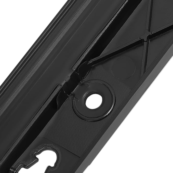HECASA Windshield Side Molding A-Pillar Trim Compatible with 2011-2019 Ford Explorer Replacement for BB5Z-7803137-BA Inner Front Pillar Trim Mount Bracket Left Side