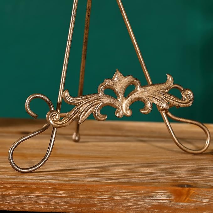 Picture Holder Display Stand，13.8" H Plate Stands For Display，Picture Frame Stand，Book Stands For Display (2PCS )