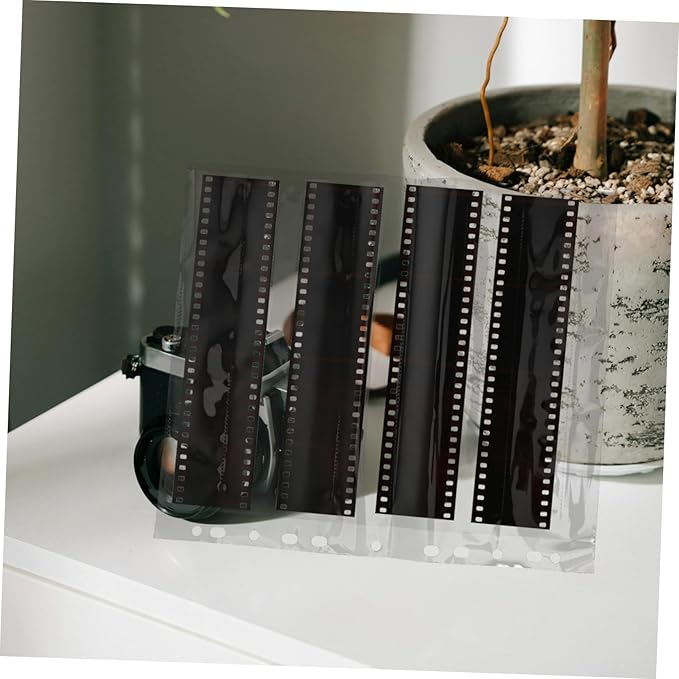 10pcs Document Pouch Set Heavy Duty Negative Sleeves for Archival Photo Storage and Film Protection for Collectors and Historians