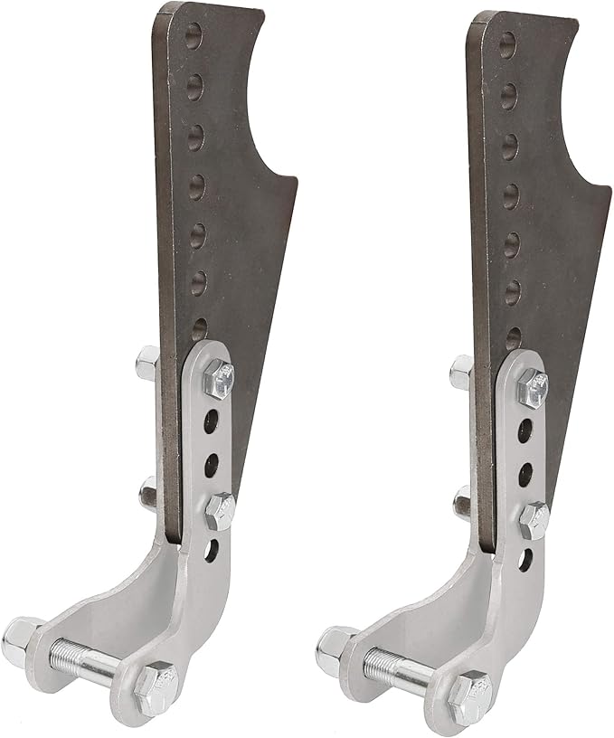ECOTRIC New Coil Over Coil-Over Shock Mount Kit C2047 Adjustable Lower Brackets for Coil Overs