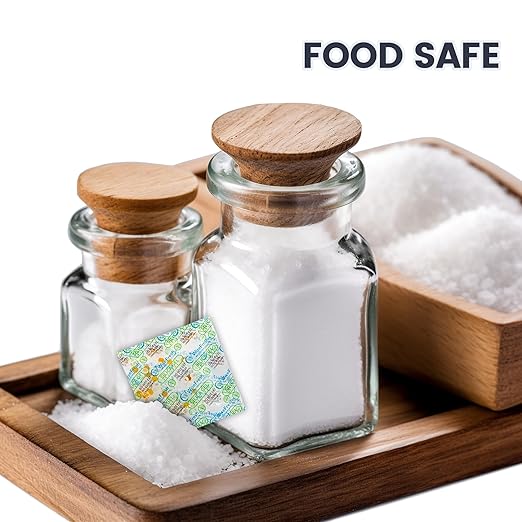 200pcs Silica Gel Packets, 3 Gram Food Safe Desiccant Packs, Orange to Green Indicating- Moisture Absorbers for Storage
