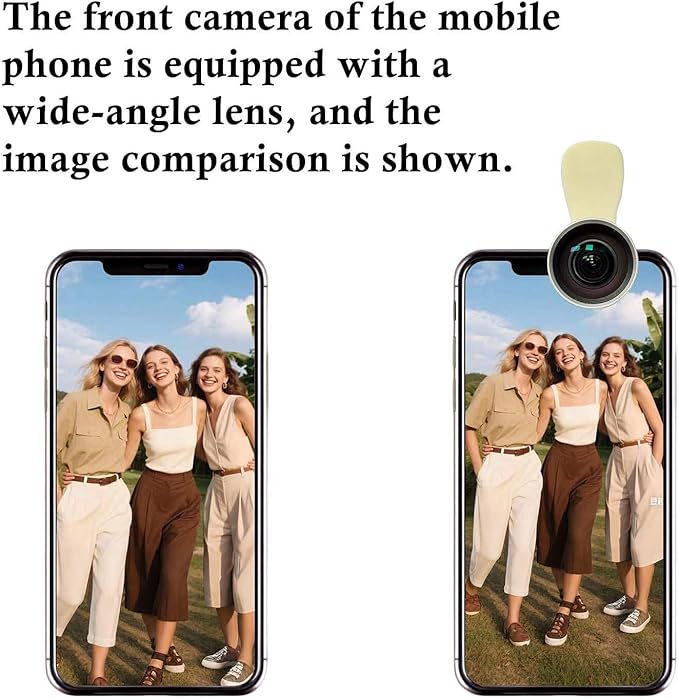 Wide-Angle Macro Fish-Eye Camera Lens Kit, for Smart Phones, Tablet Computers, ipad Laptop.External Expansion Add-on Lens