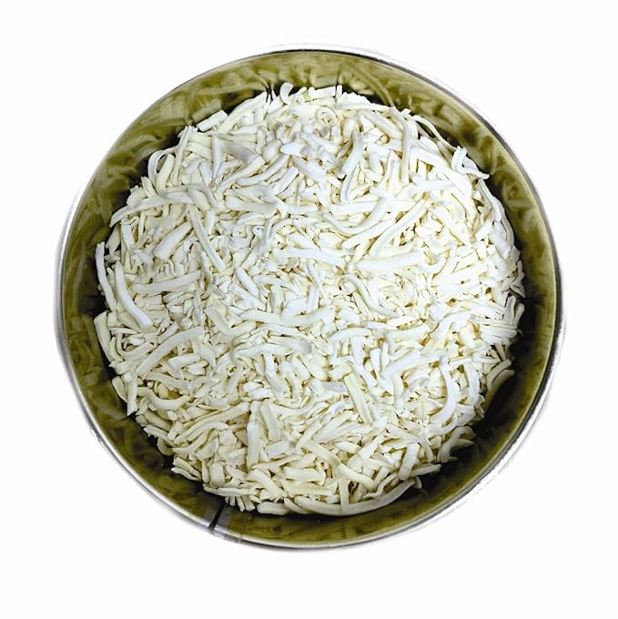 Military Surplus Freeze Dried Shredded Mozzarella Cheese – #10 Can – 32 oz – 25+ Year Shelf Life – Emergency Survival Food – Long-Term Storage – High Calcium – Ready to Use – Made in USA Pack of 1