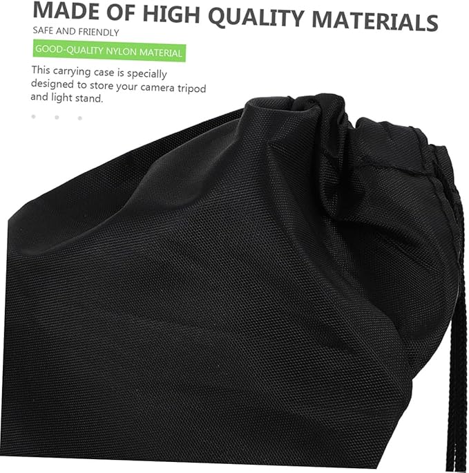6Pcs Tripod Carrying Case Heavy Duty Drawstring Bag with Comfortable Shoulder Straps for Photo Equipment and Outdoor Photography