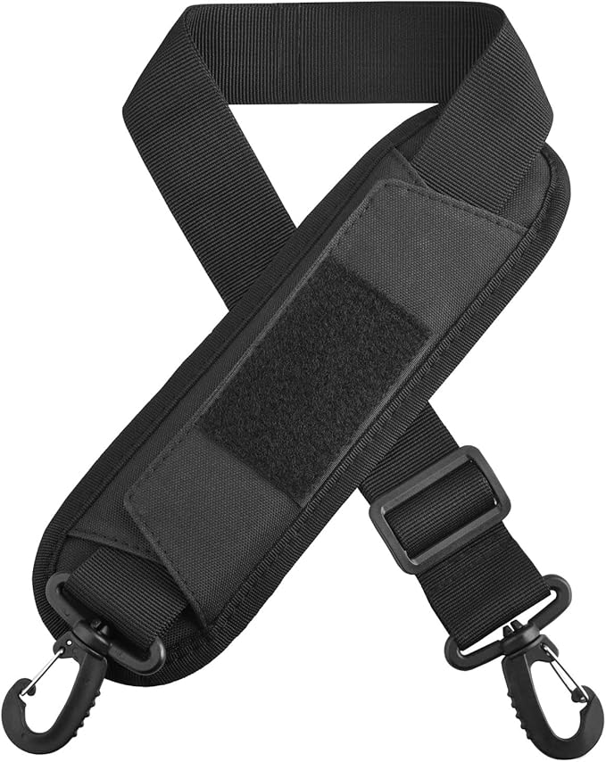Azarxis Wide Replacement Shoulder Strap Adjustable Crossbody Canvas Webbing for Messenger Bag Laptop Computer Bag