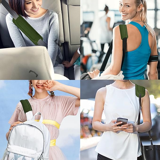 ZINZ Universal Shoulder Pad with Ultra Thick Cushion for Bag Luggage Bag Crossbody, Plus Long & Anti-Slip & Breathable,Blue