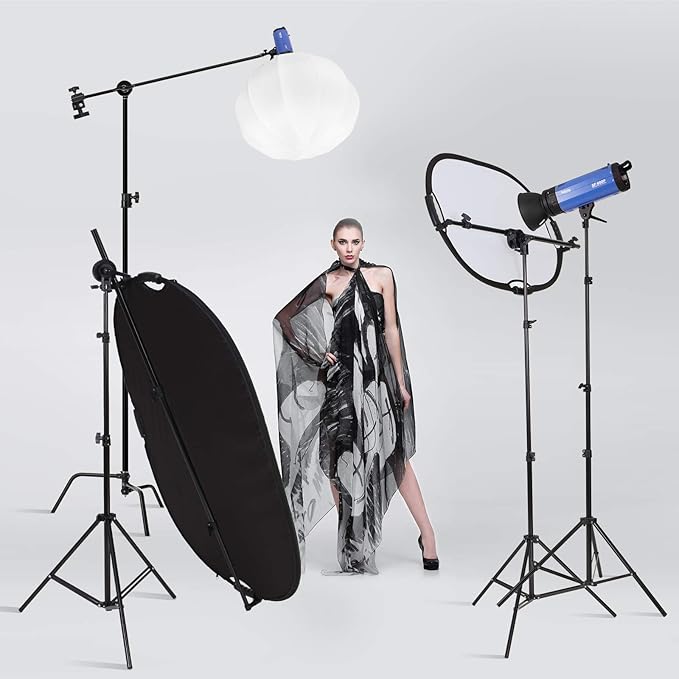 Selens 5-in-1 Oval Reflector with Handle for Photography Photo Studio Lighting & Outdoor Lighting (59 x 78 Inch)