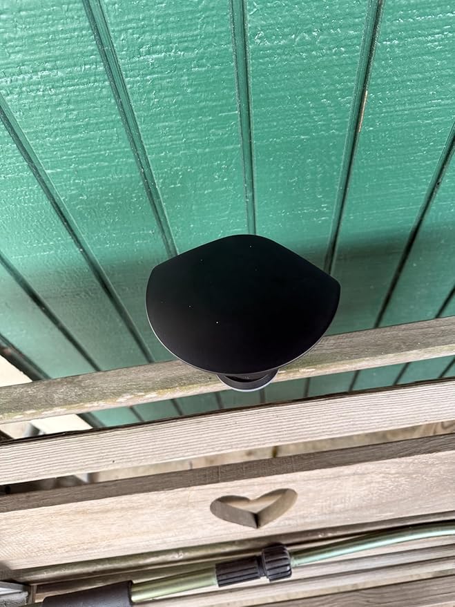 Haoyou Rain Cover for Ring Outdoor Cam Plus and Ring Stick Up Cam, Protects Camera Lenses from Rainwater, Glare, Snow, Sunlight, and UV Rays, Easy to Install and Does Not Obstruct The View (Black)