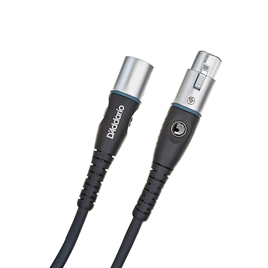 D'Addario Planet Waves PW-M-10 Custom Series Microphone Cable - 10 Feet