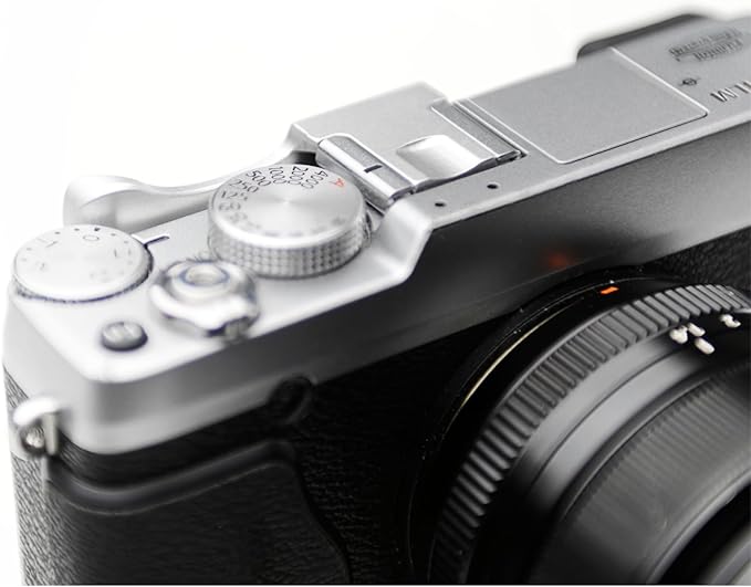 New Version Thumbs Up Grip for Fuji X-E1 X-M1 X-A1 X-E2 X-Pro1 (Silver)