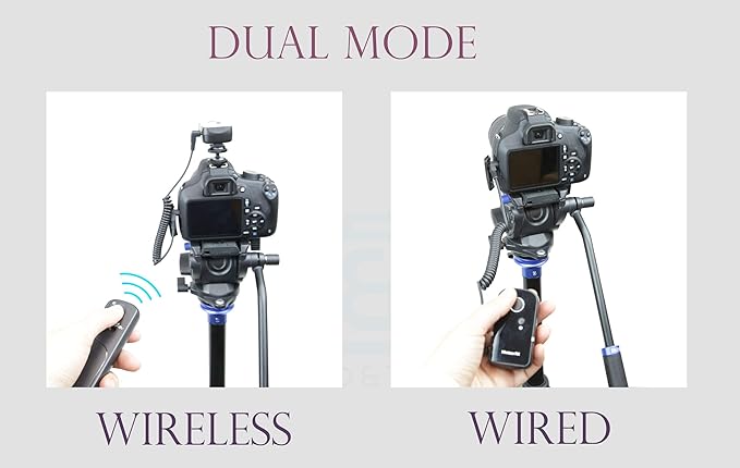Foto&Tech 360 Any Angle 100m Wireless Remote Control Shutter Release (Compatible with Olympus E-M5 Mark II, E-M5, E-M1, E-M10, Pen-F, Pen E-PL8, Pen E-PL7, Pen E-P5)