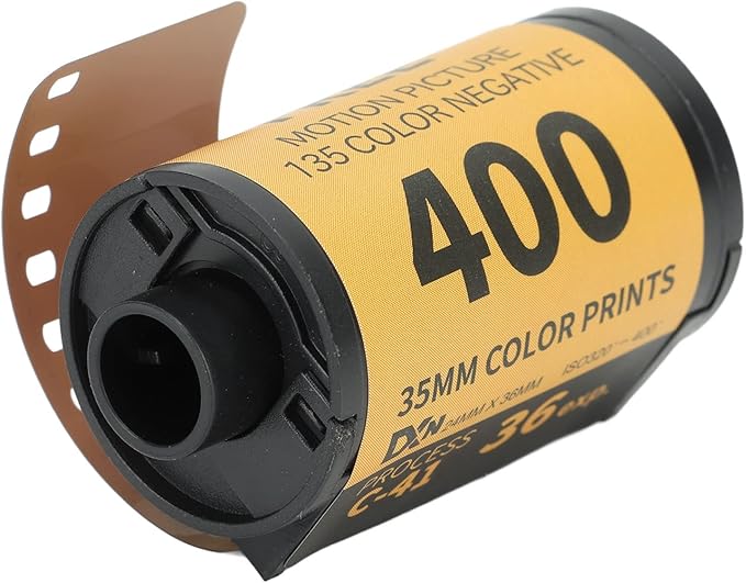 Camera Film Camera Color Print Film, Photographic Film ISO 320-400 Negative Film for 135 Camera, 36 Sheets Fine Grain Wide Exposure HD Camera Color Negative Film