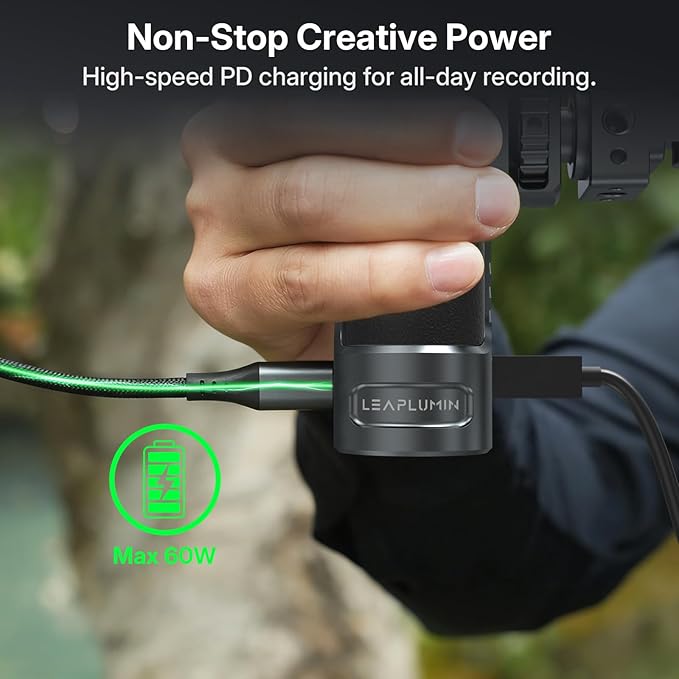 Magnetic Side Handle Handgrip for Smartphones, 360° Rotatable Aluminum Phone Grip with Shutter | SD/TF Card Reader | PD Charging | USB C Port | Cold Shoe | ARRI Holes for Mobile Video Rig