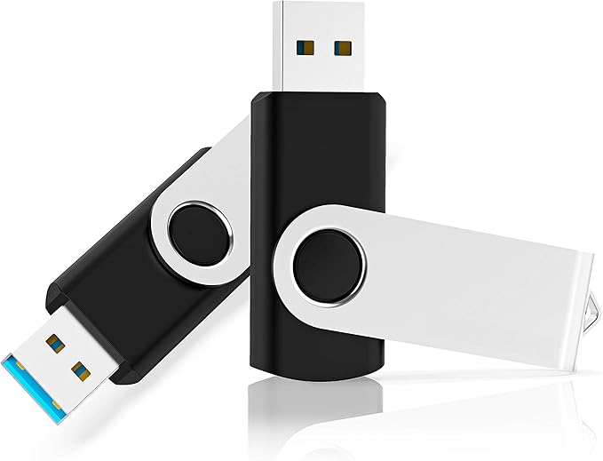 KOOTION 10 X 8GB USB Flash Drive 8g Flash Drive Thumb Drive Memory Stick Pen Drive Keychain Design Black