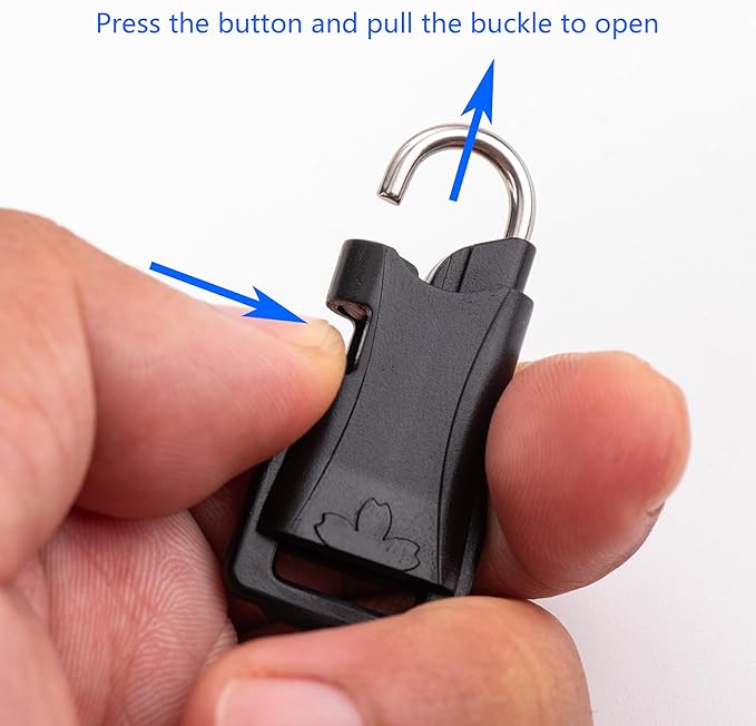 6 Piece Ring Clip, Camera Strap Quick Release Kit - Neck Strap and Wrist Strap Quick Release.