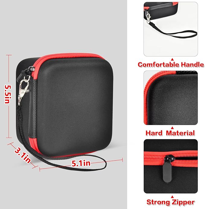 PAIYULE Kids Instant Print Camera Case Compatible with ESOXOFFORE for Dylanto for DUDUDRAGON for GKTZ for ETIKEZ for Dafotil for Careenoah for Aasonida Digital Video Prints Paper Bag (Box Only) Black