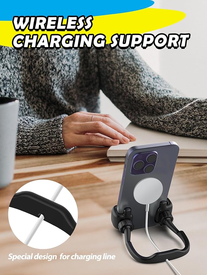 Easter Basket Stuffers for Teens Boys Adults Kids Gifts: Thumbs Up Lazy Phone Stand Cell Phone Holder for Desk Funny Gift for Teenager Girl Him Men Women Cool Gadgets Stuff Birthday Easter Gifts Ideas