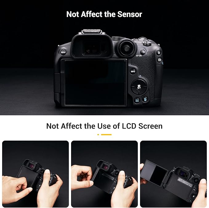 JJC Eyecup Eyepiece Viewfinder for Canon EOS R7 Camera with Soft Silicone Extended Design