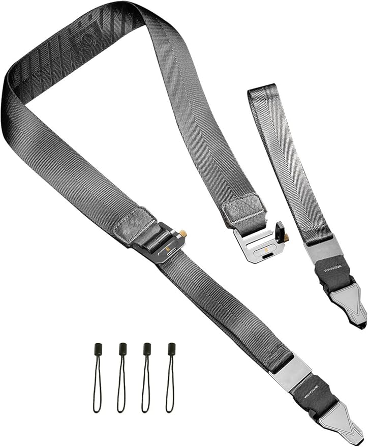 Adjustable Camera Strap with Quick Release,Sling,Neck,Wrist,Shoulder Strap for Photographers for DSLR SLR