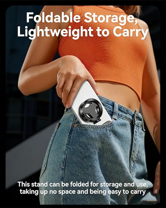 Anti-Glare Magnetic Phone Filter – Reduces Unwanted Reflections Cpl Polarizing Camera 52mm Rotatable Foldable Lens Mobile Compatible Quick Mount Portable Circular Enhances Colors Attachment(1pc)