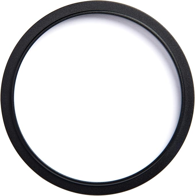 NiSi 62-67mm Pro Step-Up Ring - Threaded Stepping Adapter, 62mm Male Lens Attachment 67mm Female Filter and Accessory Thread - Anodized Aluminum, Matte Black Finish