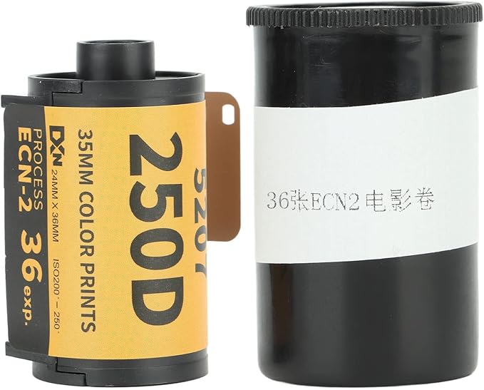 35mm Color Print Film, 35mm Film Colour Wide Exposure Range ECN 2 Film Roll Camera Film for 135 Camera (36 Sheet)