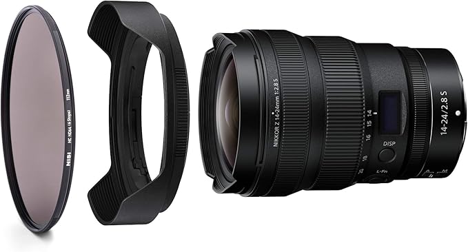 NiSi 112mm Circular ND64 | 6-Stop Neutral Density Lens Filter for Nikon Z 14-24mm f/2.8S | Long-Exposure and Landscape Photography