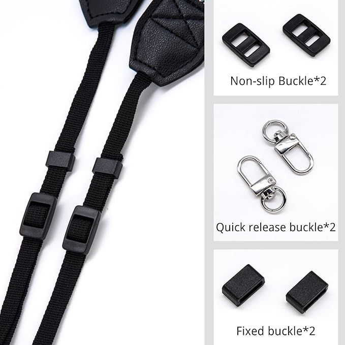 S&loyoe Camera Strap - Shoulder Strap for DSLR & Mirrorless Cameras