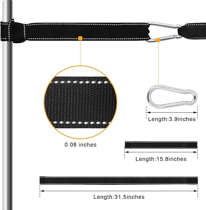 Battle Rope Anchor Strap Kit Accessories for Home Gym Outdoor Muscle Workout Equipment