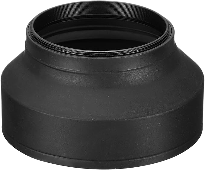 PATIKIL 67mm Camera Lens Hood, Rubber Collapsible Lens Protector Anti-Reflection Blocks Excess Sunlight Enhance Camera Photography for Nikon, for Fujifilm, for Pentax, for Leica