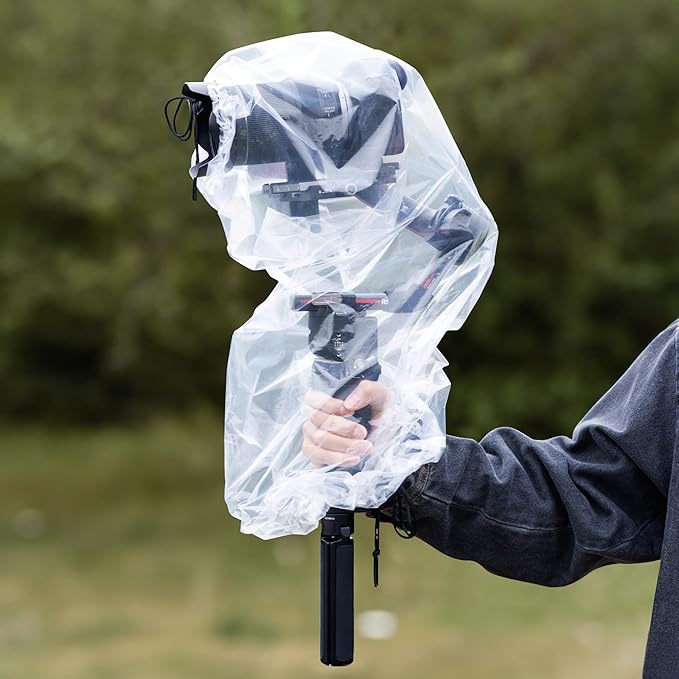2Pack Clear Stabilizer Rain Cover,Gimbal Stabilizer for Camera fits RS4 Pro RS4 RS 3 Mini Pro,RSC 2,RS 2,Ronin-SC S, Weebill 3S,Crane M2S & More Below 16.3x8.6x7.7