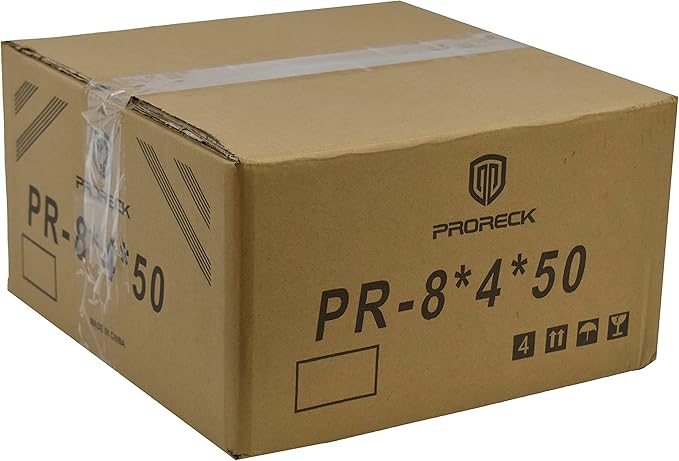 PRORECK 8-Channel Low Profile XLR Send Circuit Board Snake Cables, XLR Splitter Cable for Live, Recording, Stage, Studio, 50 Feet Long