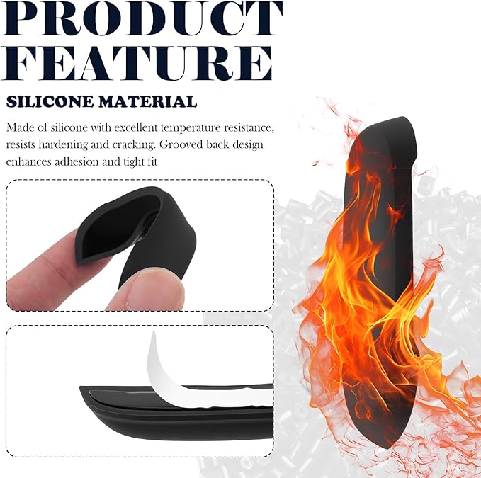New Car Backup Camera Rain Shield,Silicone Car Reverse Camera Rain Cover Keeps Rear Cameras Lens Clear,Self-Adhesive Cars Rear View Cameras Cover with Wider Design