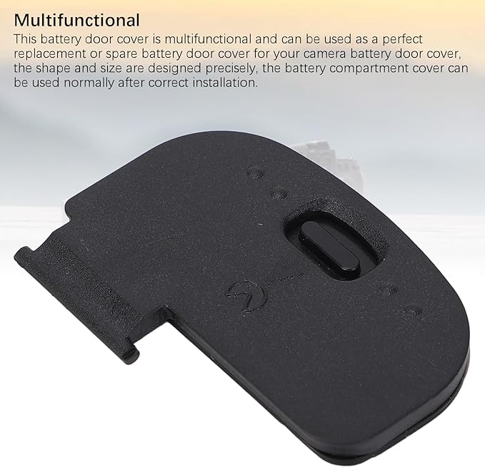 ciciglow Camera Battery Door Cover Lid for D7000 D7200 D600 D610 D7500, Camera Replacement Repair Part, Shape and Size, Good Compatibility
