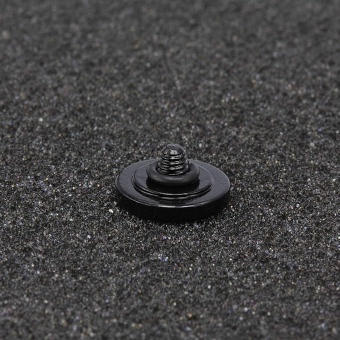 Haoge Metal Shutter Release Button for Fujifilm X-E1 X-E2 X-E2S X-E3 X-T2 X-T3 X-T10 X-T20 X-Pro1 X-Pro2 X100 X100T X100S X100F and Leica M2 M3 M6 M7 M8 M9 M10 M-E M-P M9-P M-A Concave Surface Black